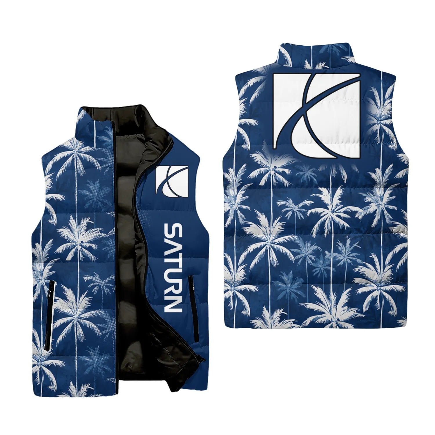 Saturn Sleeveless Puffer Jacket SHW032
