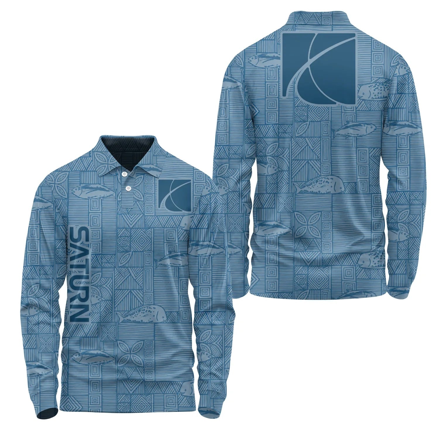 Saturn Long Sleeve Polo SHW012
