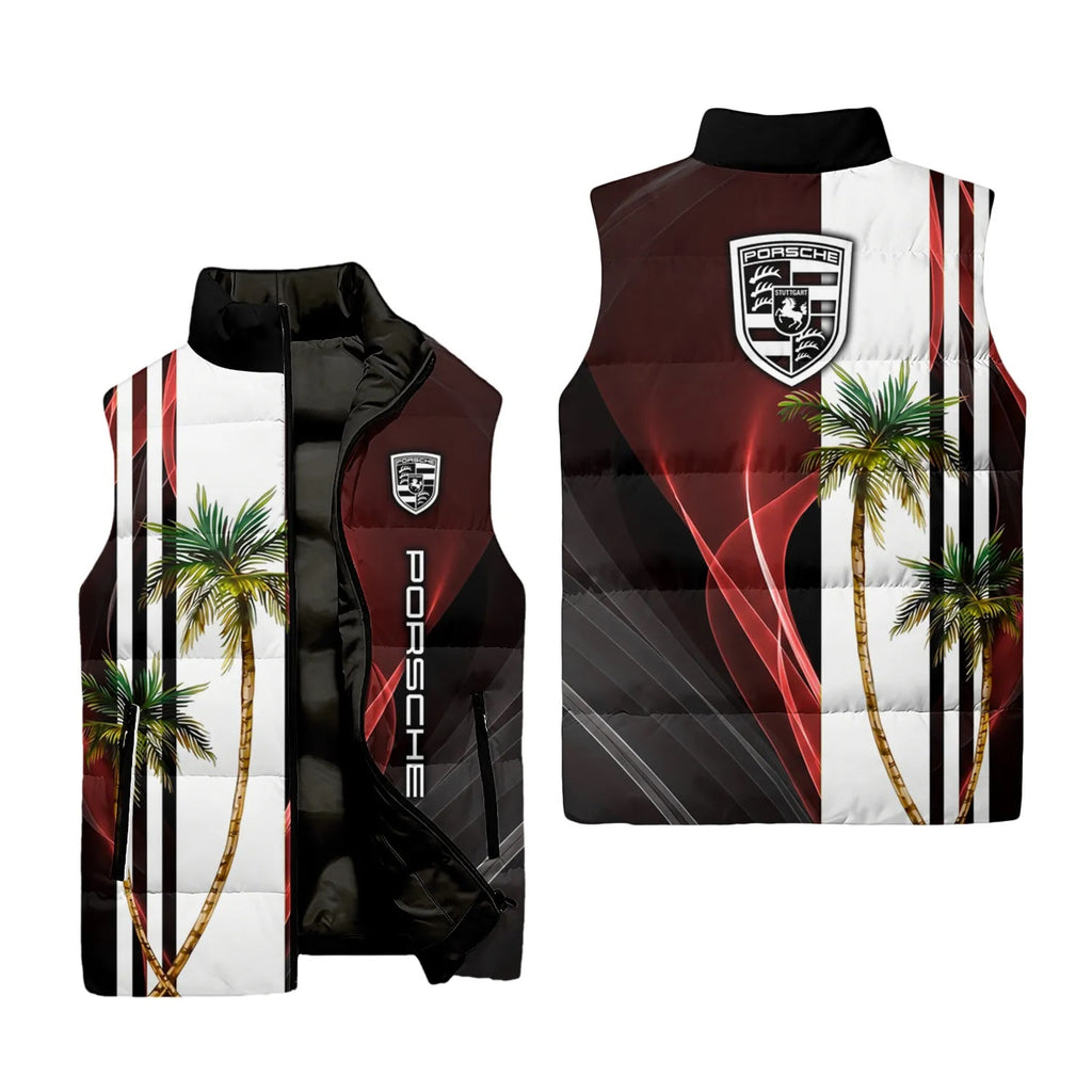 Porsche Sleeveless Puffer Jacket SHW036