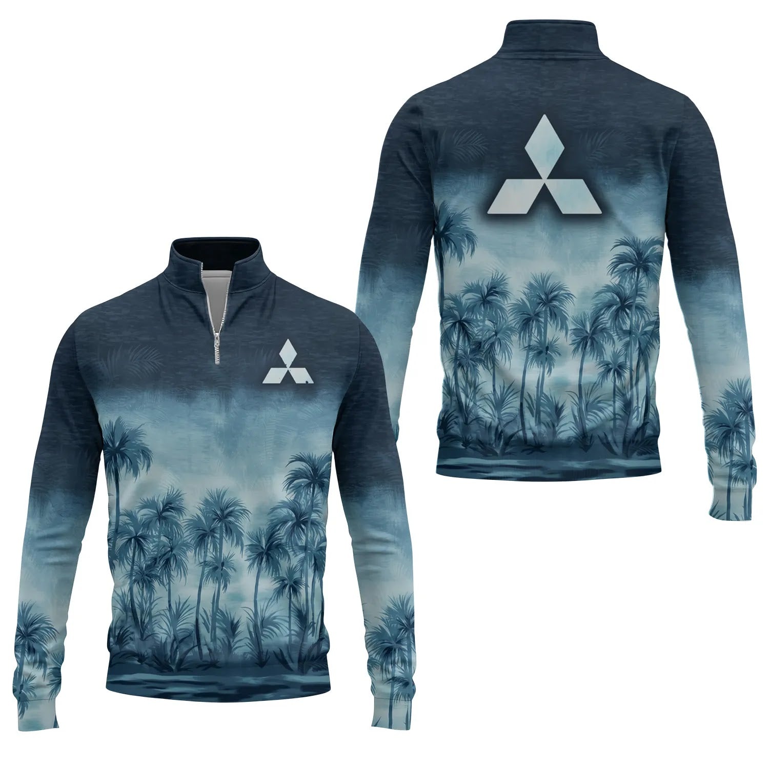 Mitsubishi Quarter-zip Pullover SHW021
