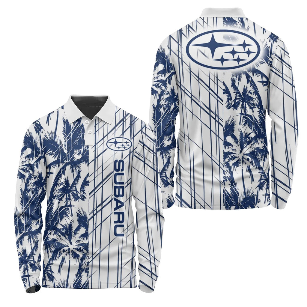 Subaru Long Sleeve Polo SHW041