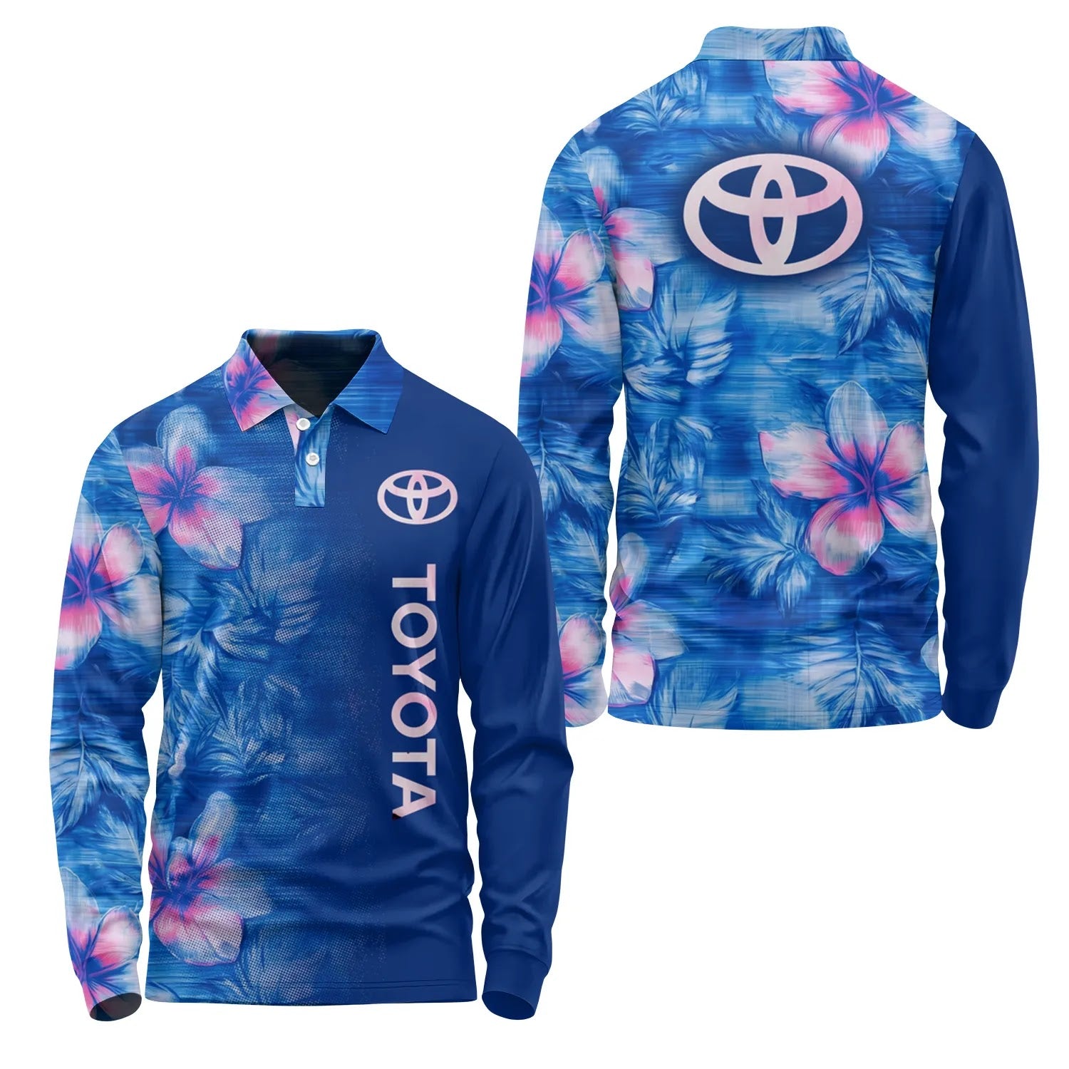Toyota Long Sleeve Polo SHW057