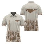 Ford Mustang Short Sleeve Polo SHW067