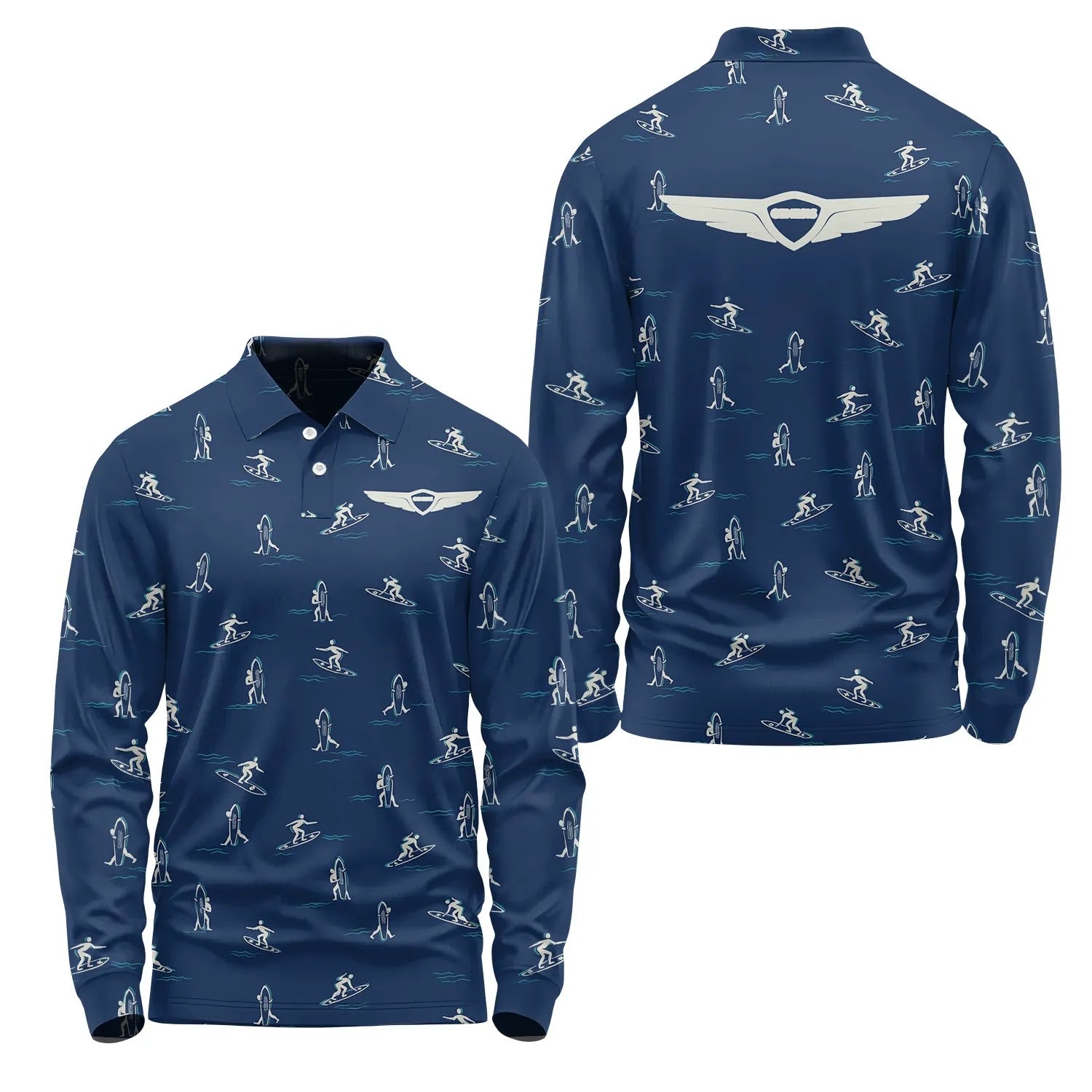 Genesis Long Sleeve Polo SHW011