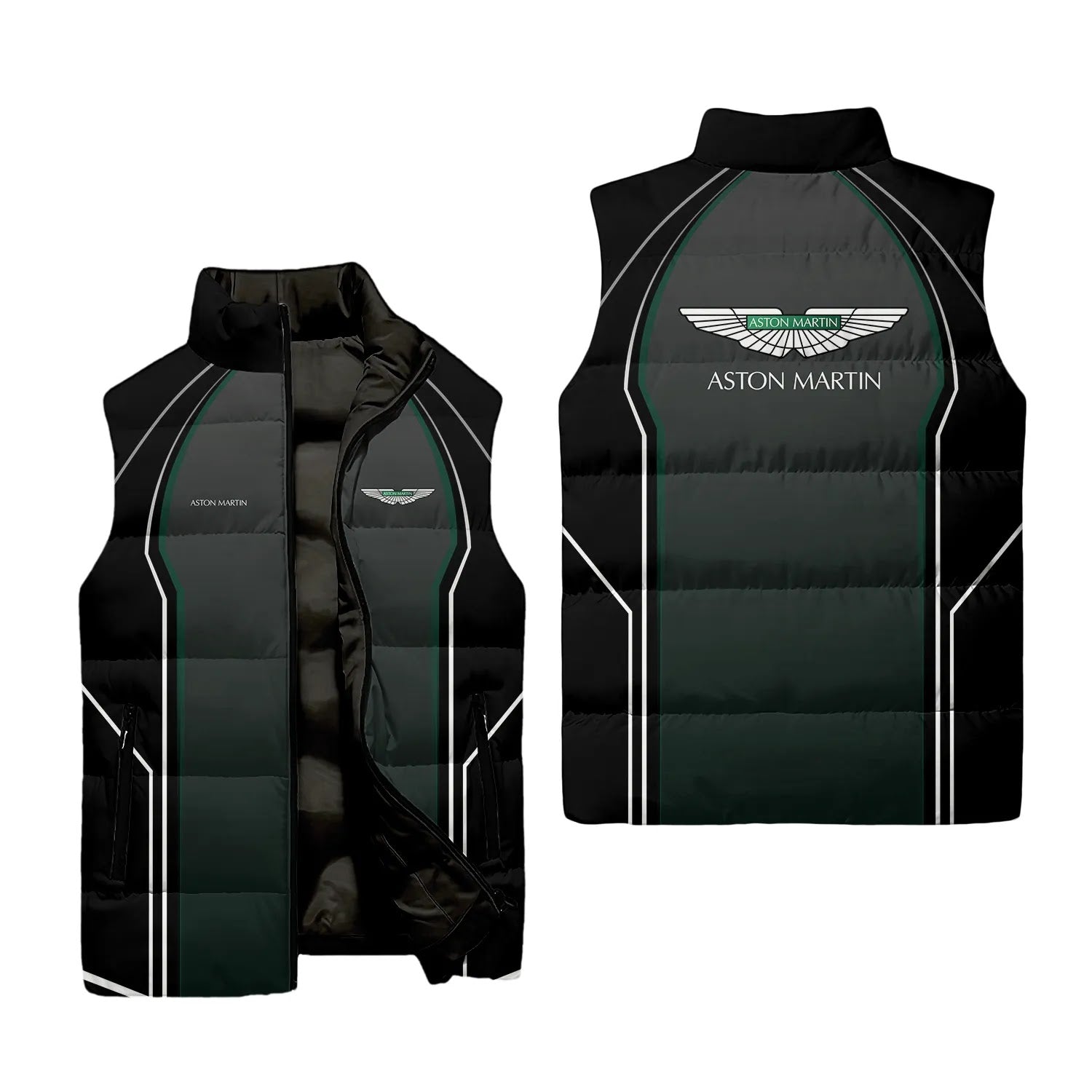 Aston Martin Sleeveless Puffer Jacket SC061