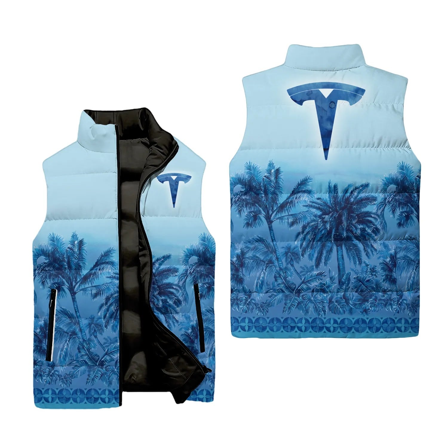 Tesla Sleeveless Puffer Jacket SHW001