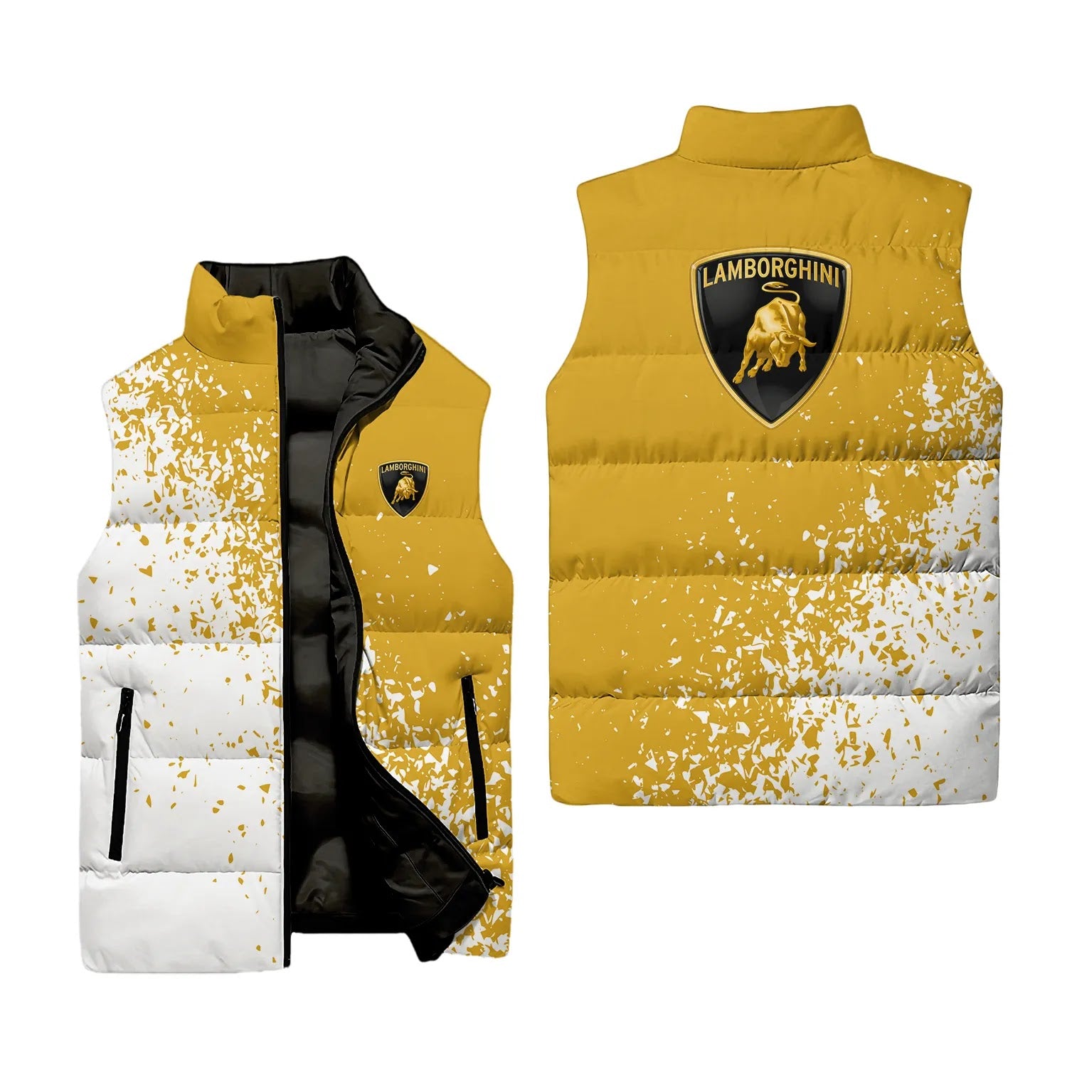 Lamborghini Sleeveless Puffer Jacket SC070