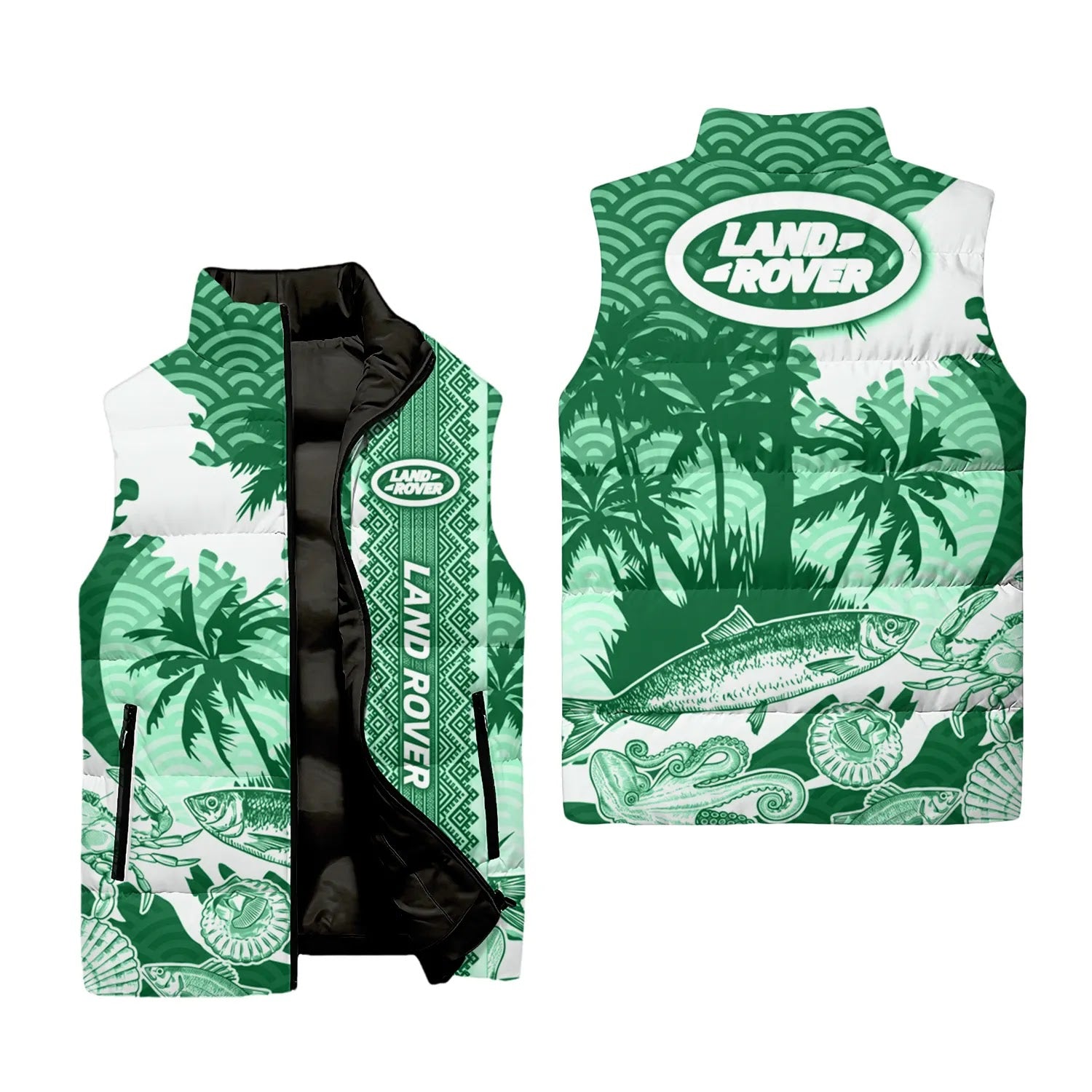 Land Rover Sleeveless Puffer Jacket SHW038