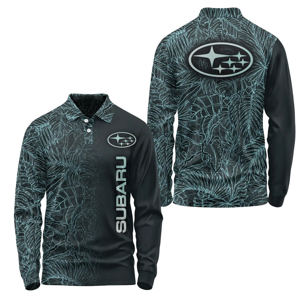 Subaru Long Sleeve Polo SHW008