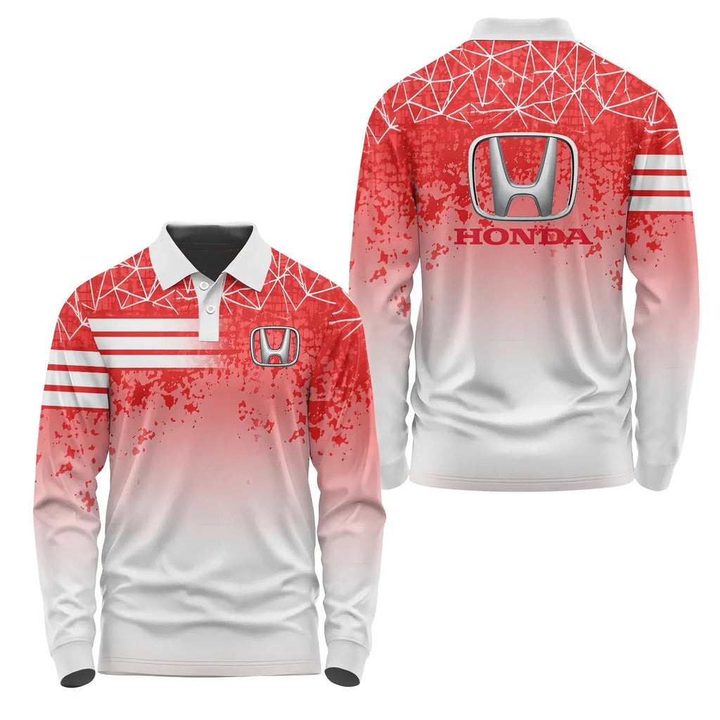 Honda Long Sleeve Polo SC097