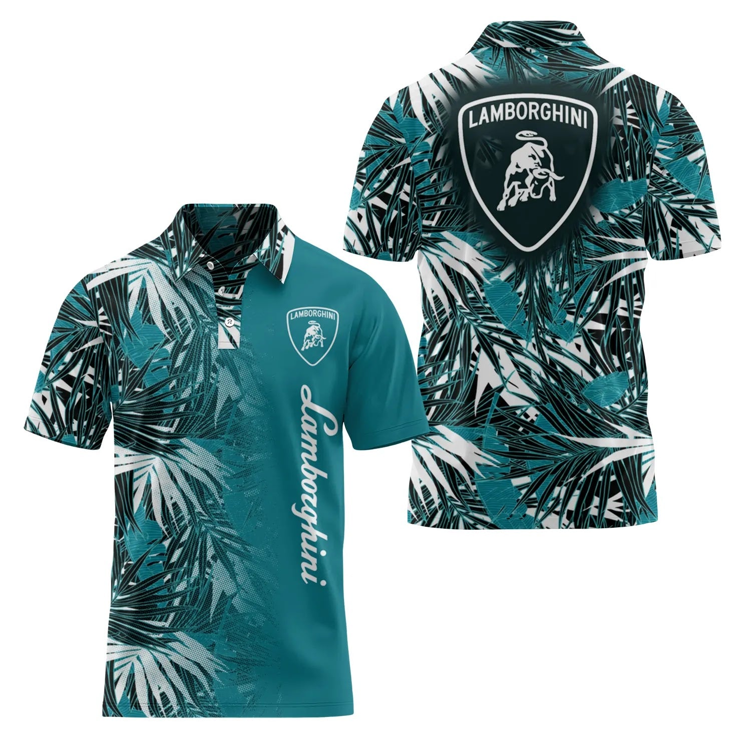 Lamborghini Short Sleeve Polo SHW060