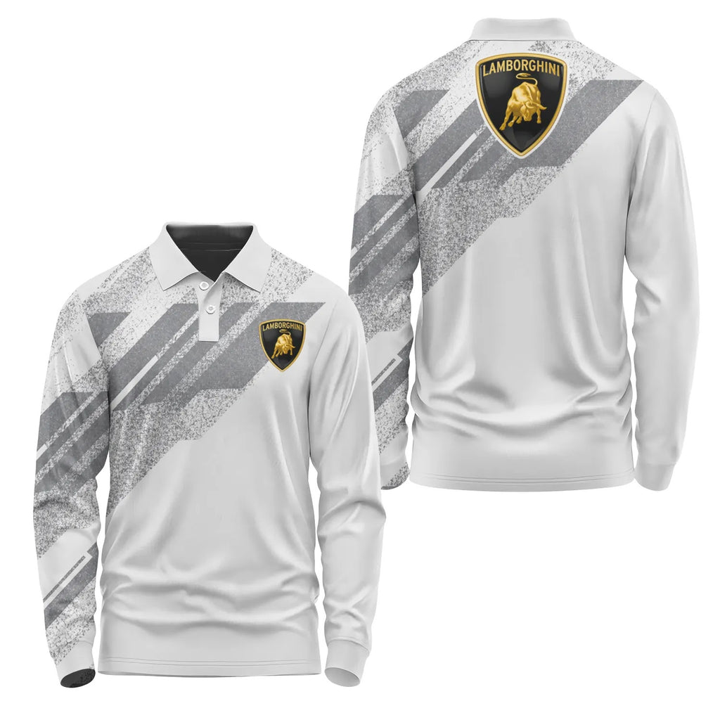 Lamborghini Long Sleeve Polo SC105