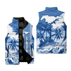 Ford Mustang Sleeveless Puffer Jacket SHW038