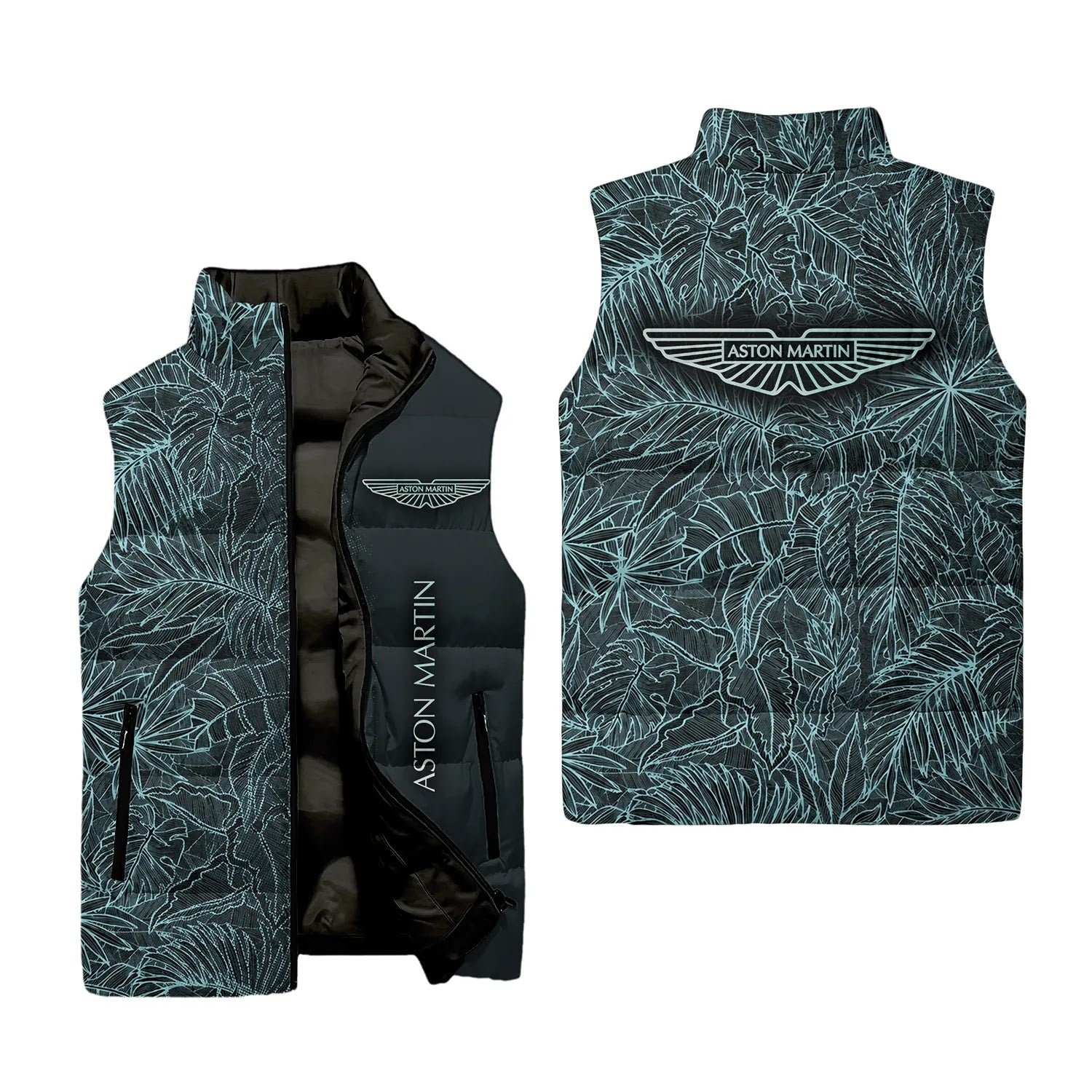 Aston Martin Sleeveless Puffer Jacket SHW008