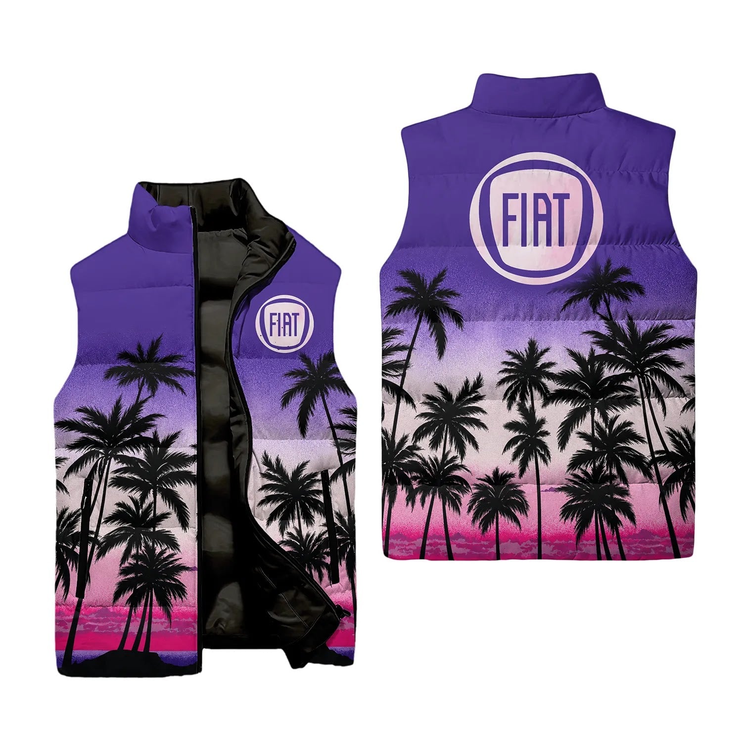 Fiat Sleeveless Puffer Jacket SHW019