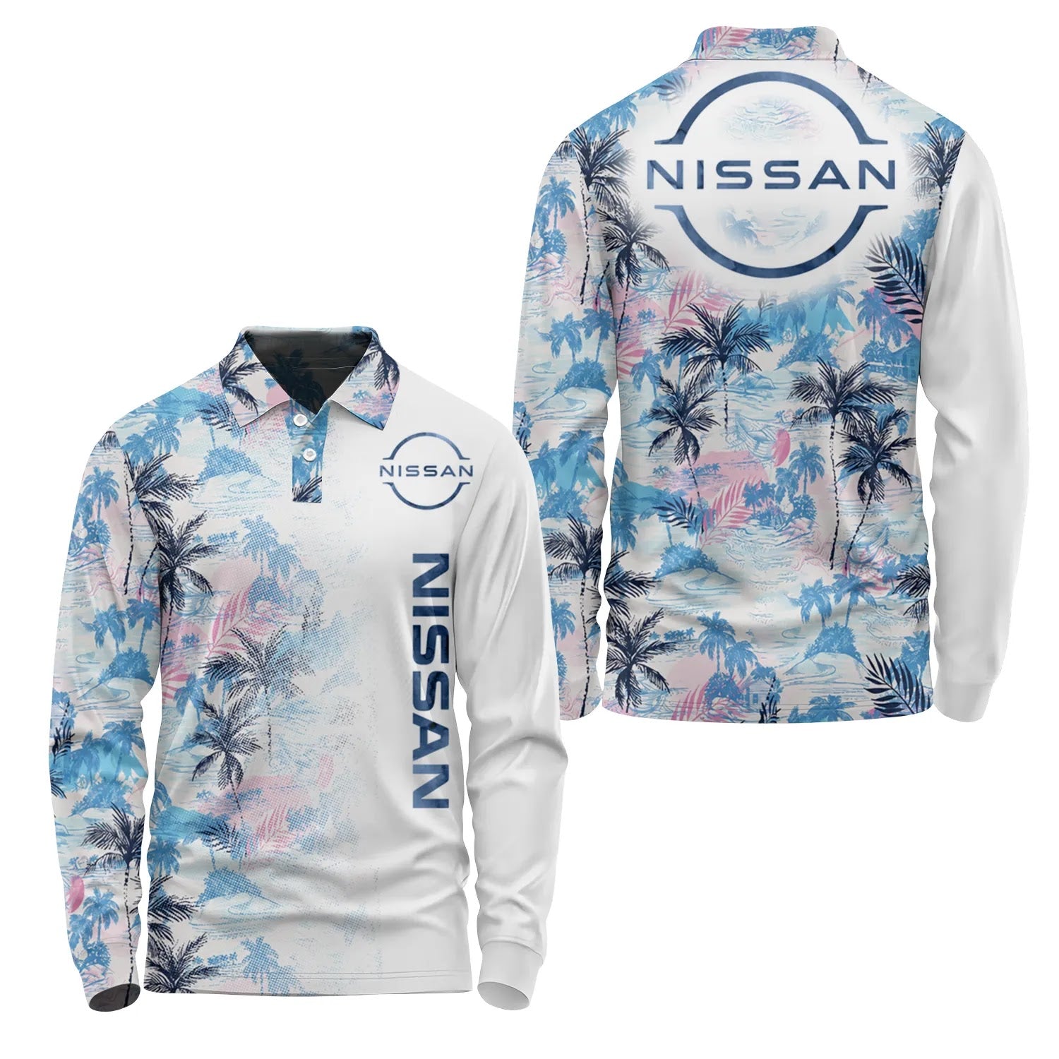 Nissan Long Sleeve Polo SHW029