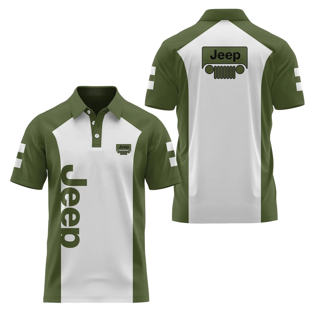Jeep Short Sleeve Polo SC078