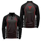 Tesla Long Sleeve Polo SC061