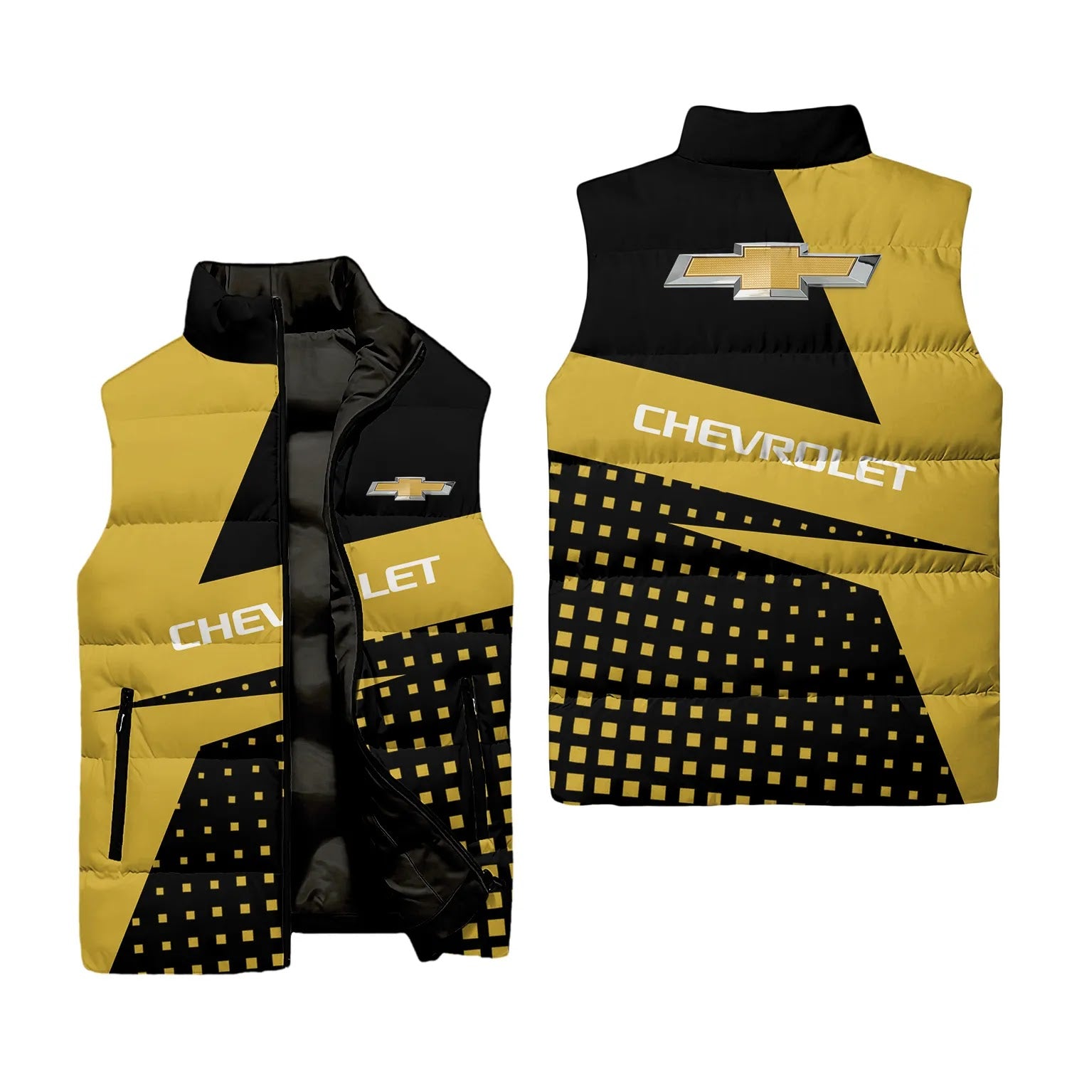 Chevrolet Sleeveless Puffer Jacket SC083