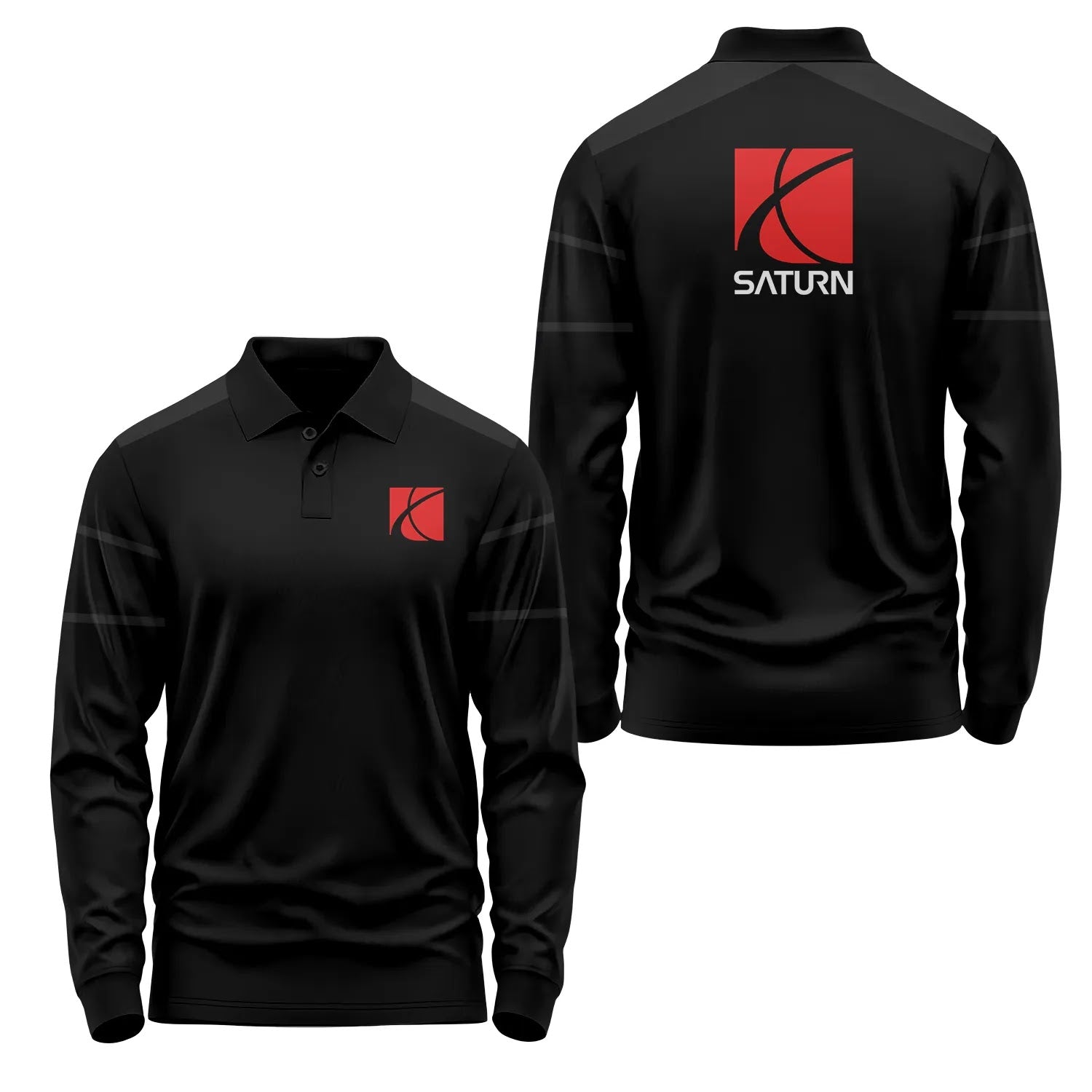 Saturn Long Sleeve Polo SC041