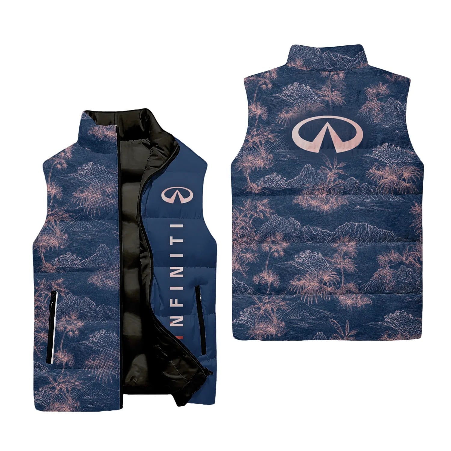 Infiniti Sleeveless Puffer Jacket SHW007