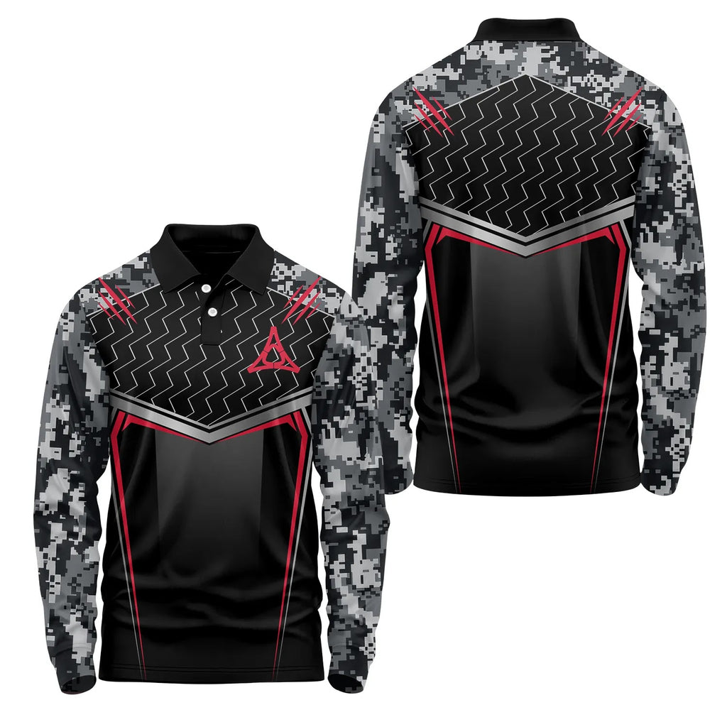 Dodge Long Sleeve Polo SC115