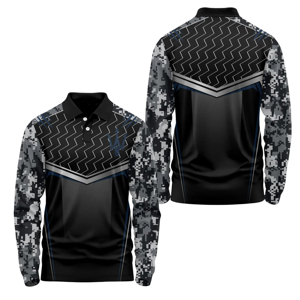 Maserati Long Sleeve Polo SC115