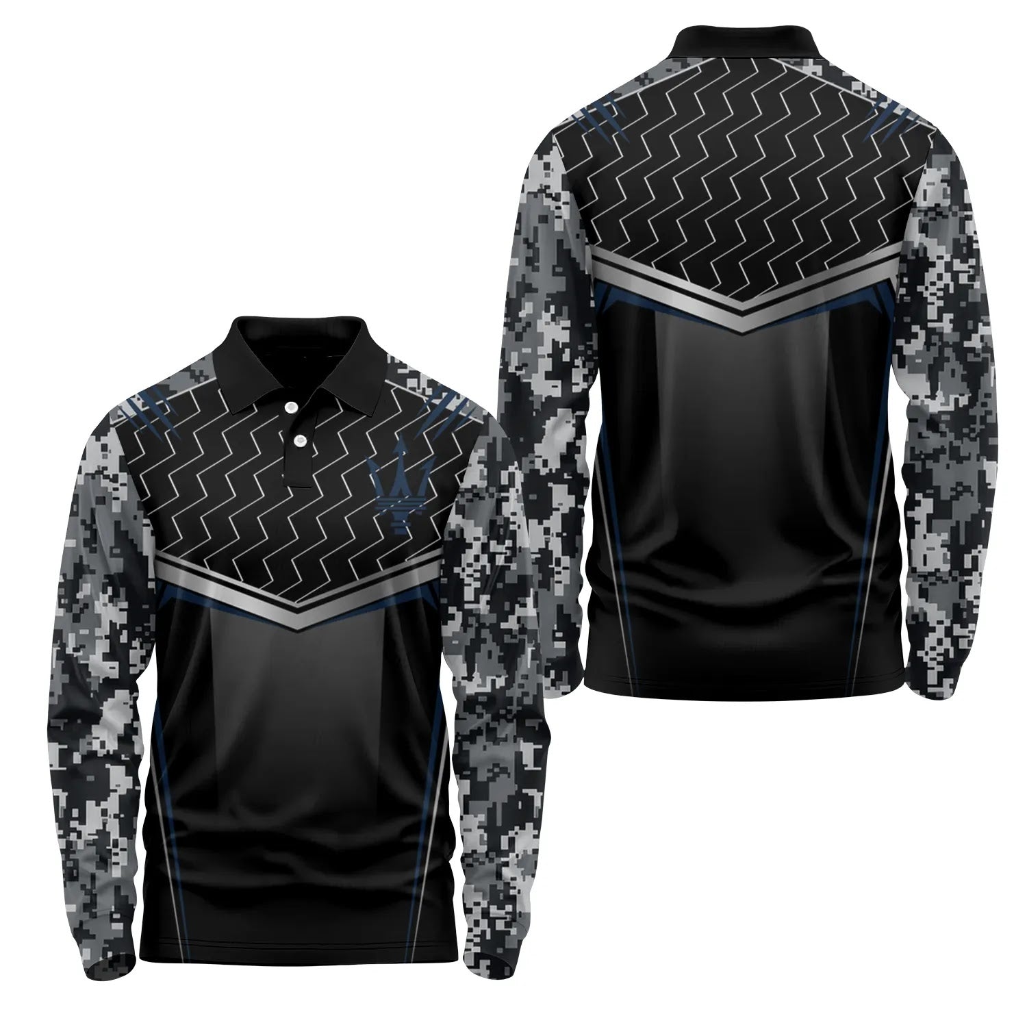 Maserati Long Sleeve Polo SC115