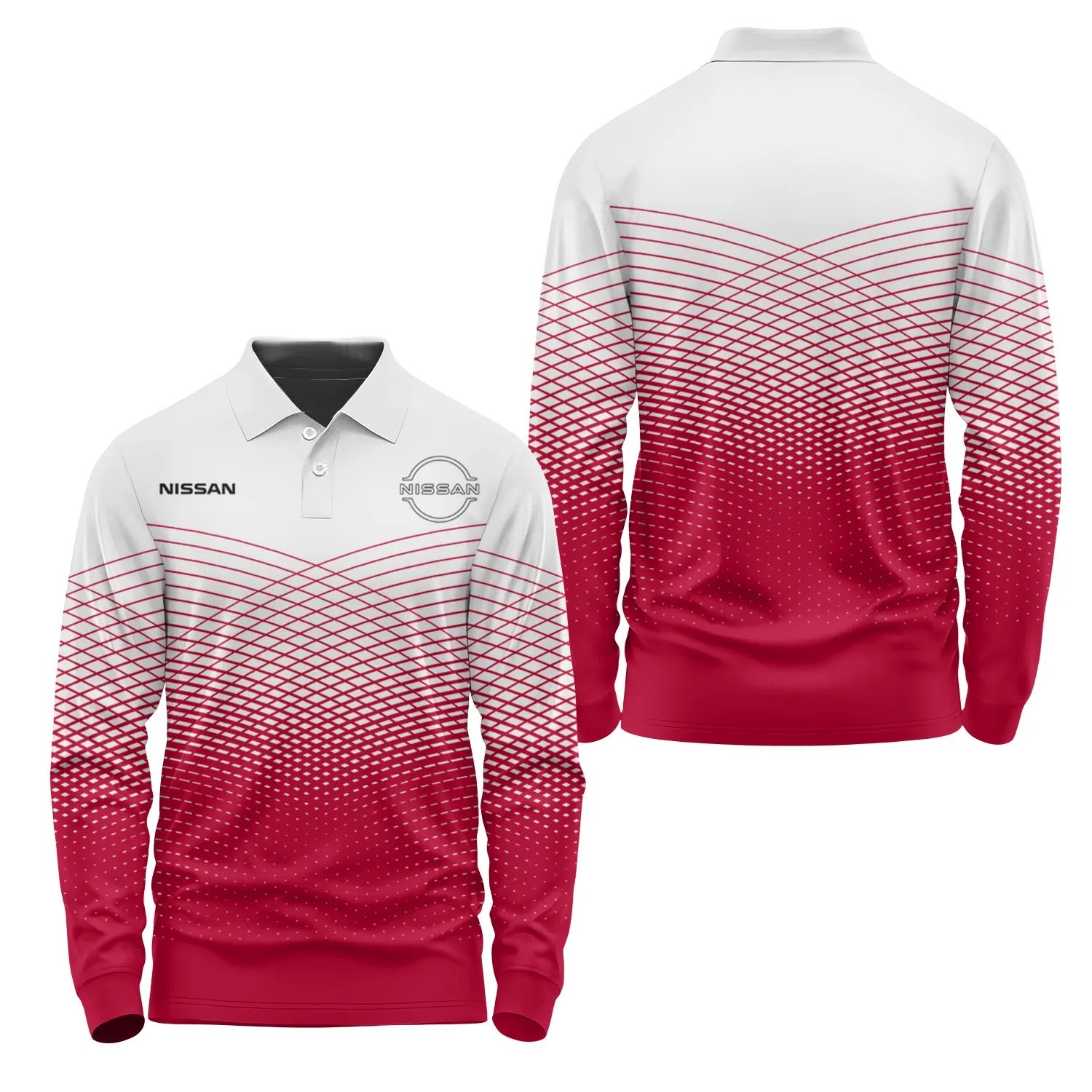 Nissan Long Sleeve Polo SC109