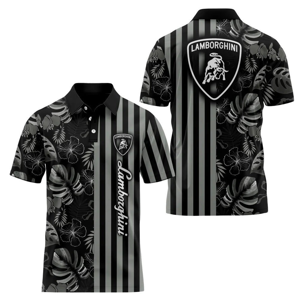 Lamborghini Short Sleeve Polo SHW040