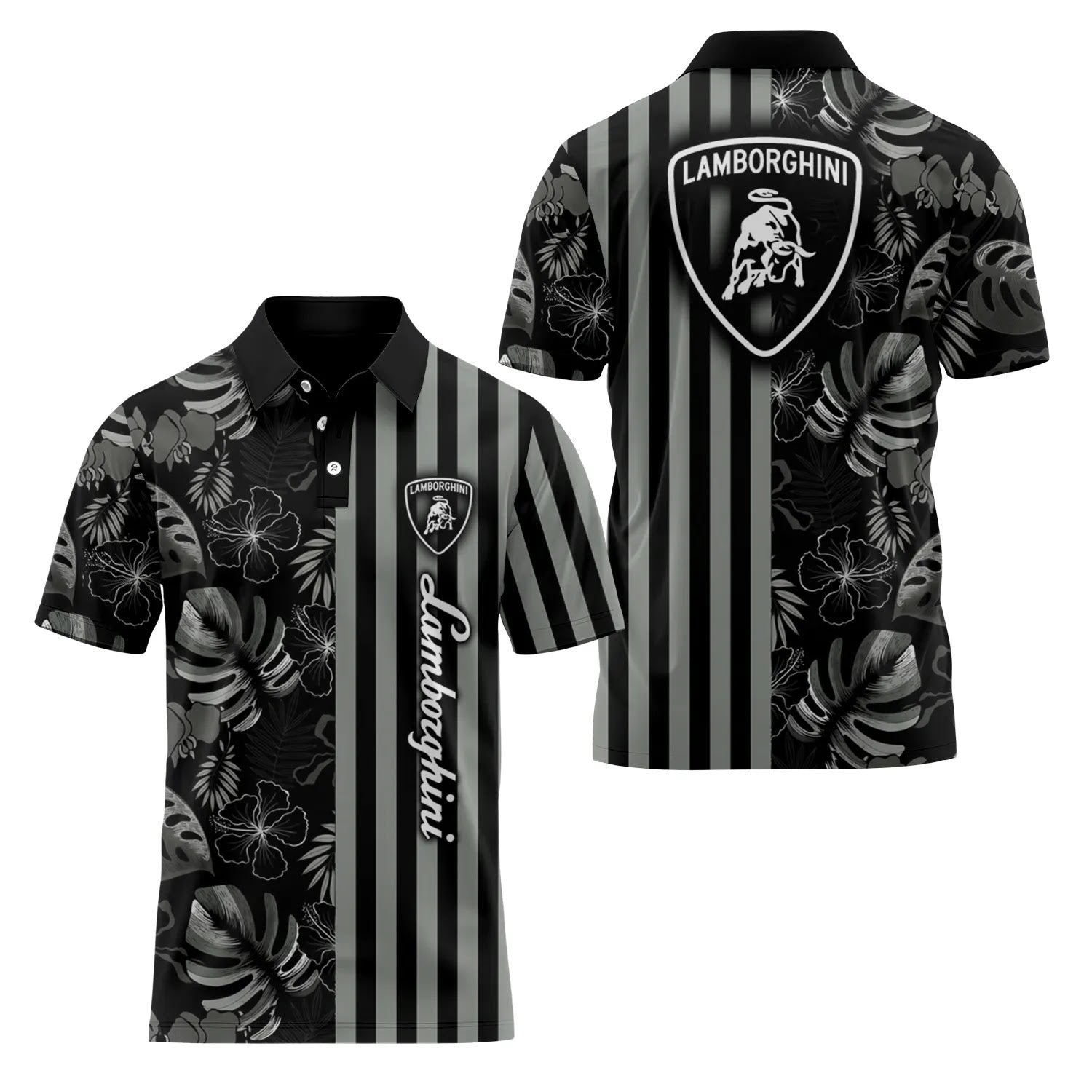 Lamborghini Short Sleeve Polo SHW040