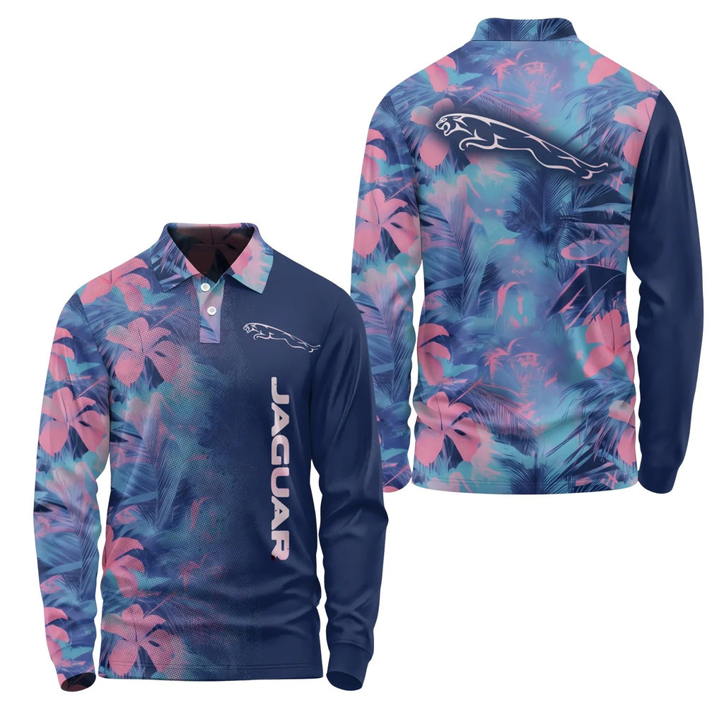 Jaguar Long Sleeve Polo SHW054