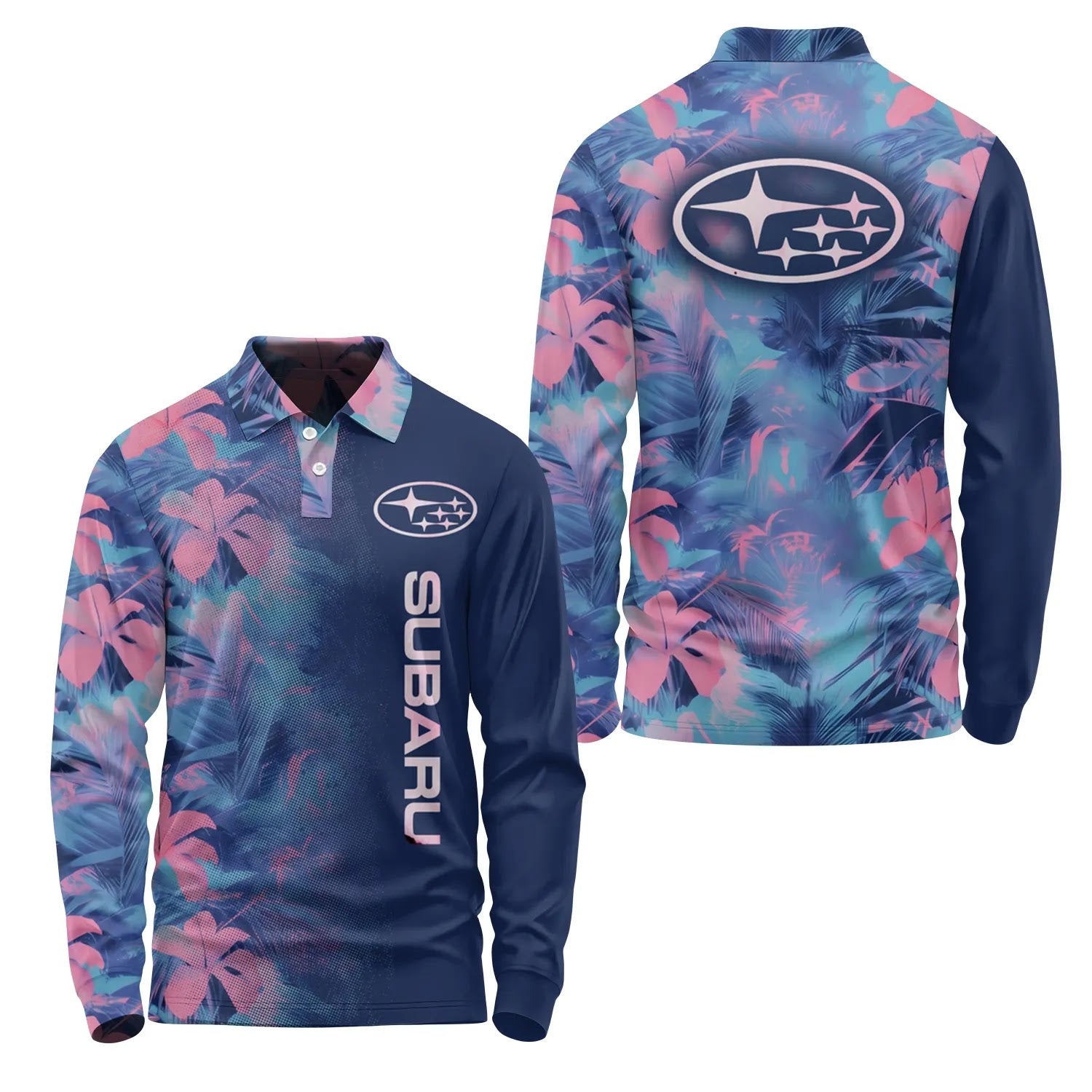 Subaru Long Sleeve Polo SHW054
