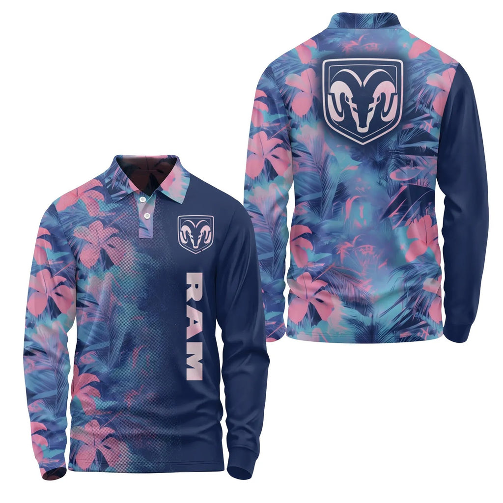 Ram Long Sleeve Polo SHW054