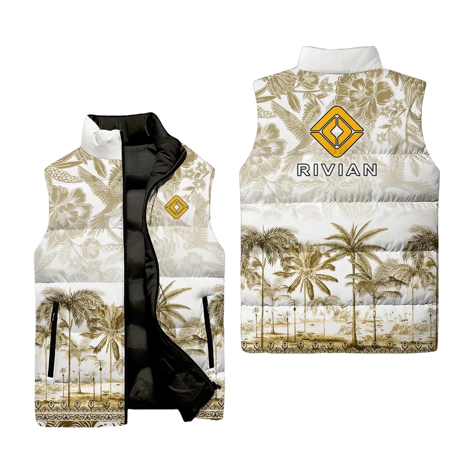 Rivian Sleeveless Puffer Jacket SC045