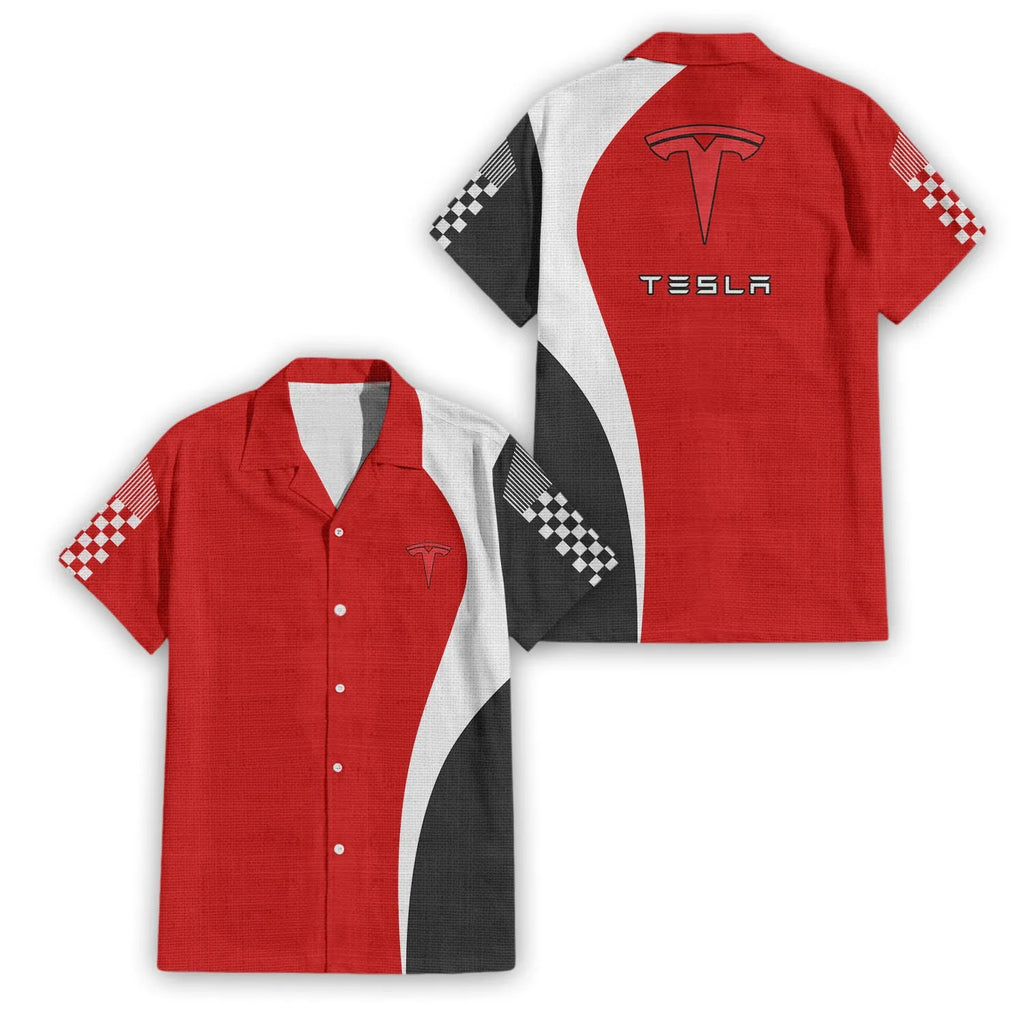 Tesla Premium Hawaiian Shirt SC073