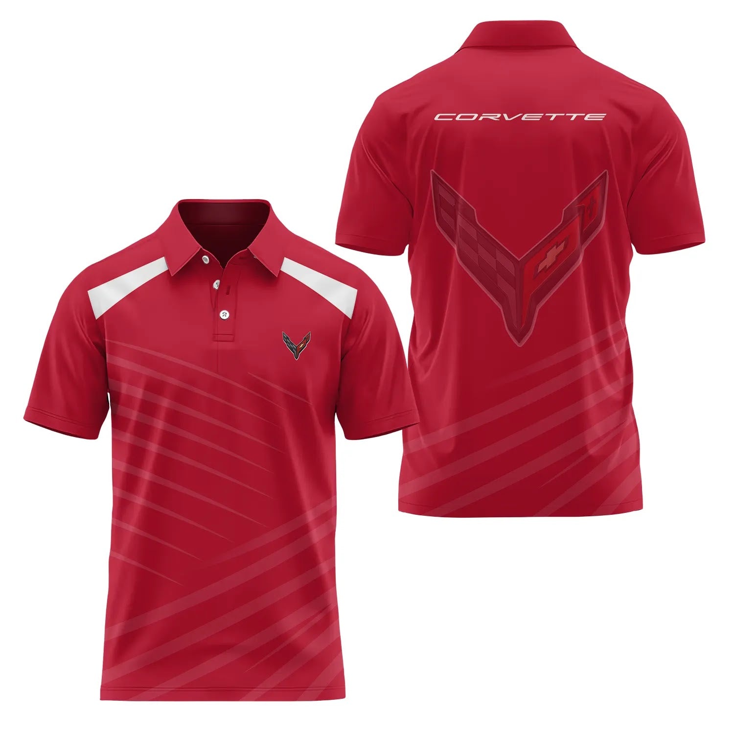 Corvette Short Sleeve Polo SC082