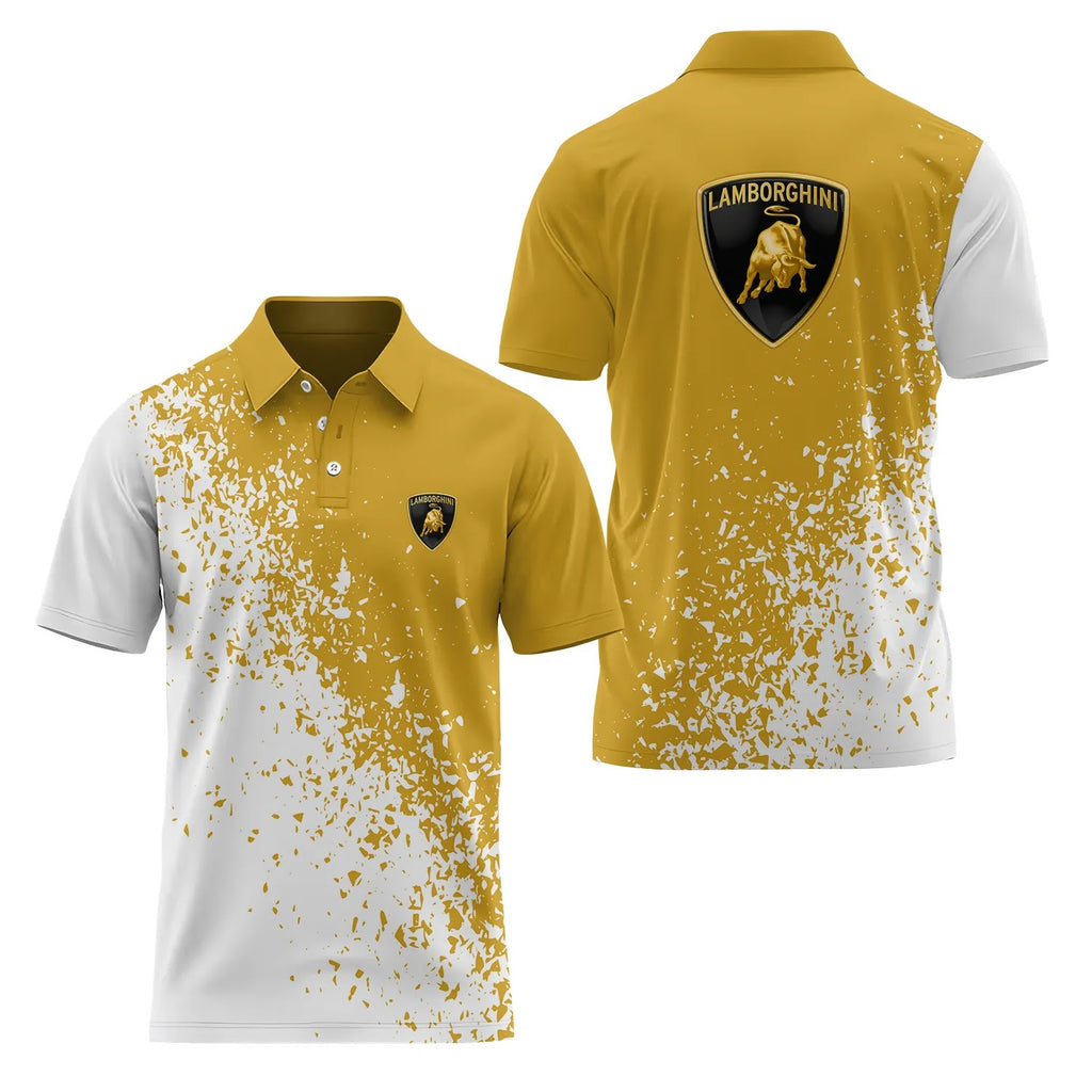 Lamborghini Short Sleeve Polo SC070