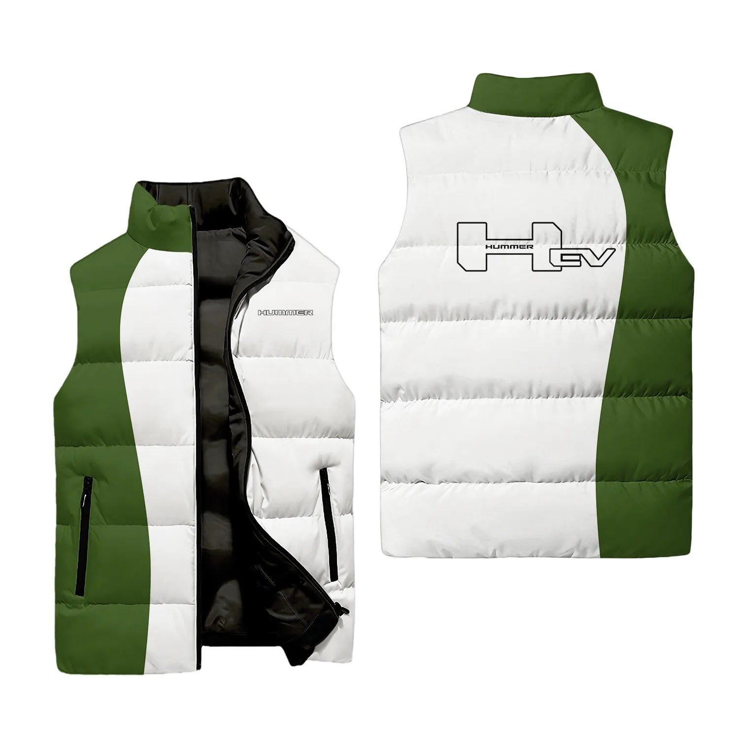 Hummer Sleeveless Puffer Jacket SC055