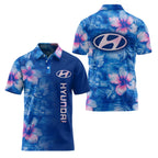 Hyundai Short Sleeve Polo SHW057