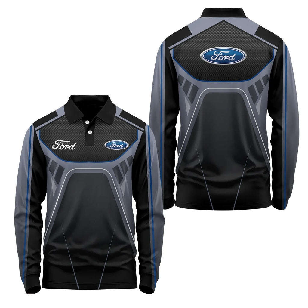 Ford Long Sleeve Polo SC088