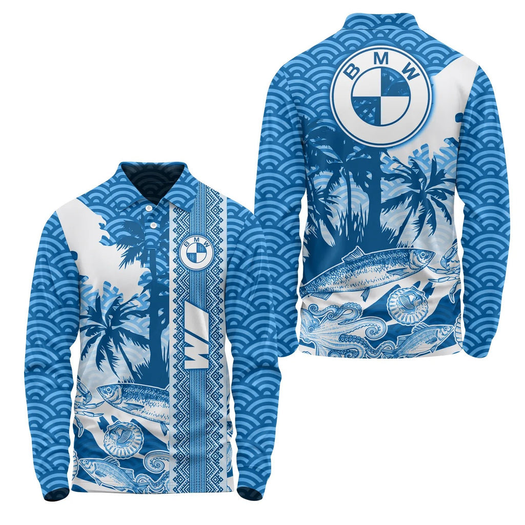 BMW Long Sleeve Polo SHW038