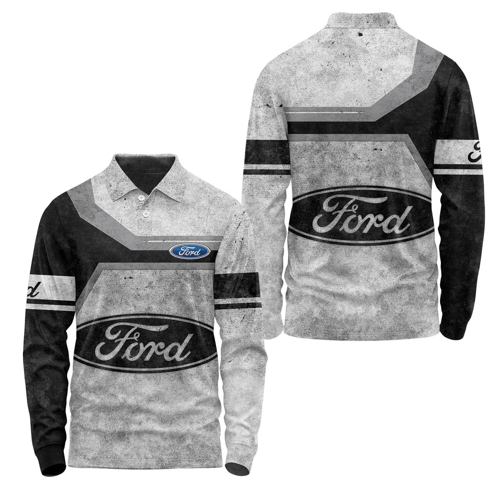 Ford Long Sleeve Polo SC086