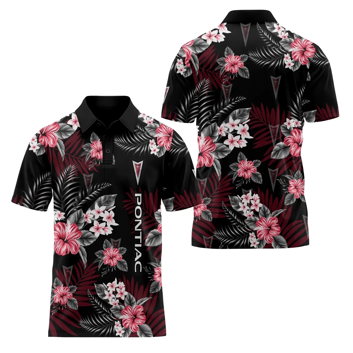 Pontiac Short Sleeve Polo SC054