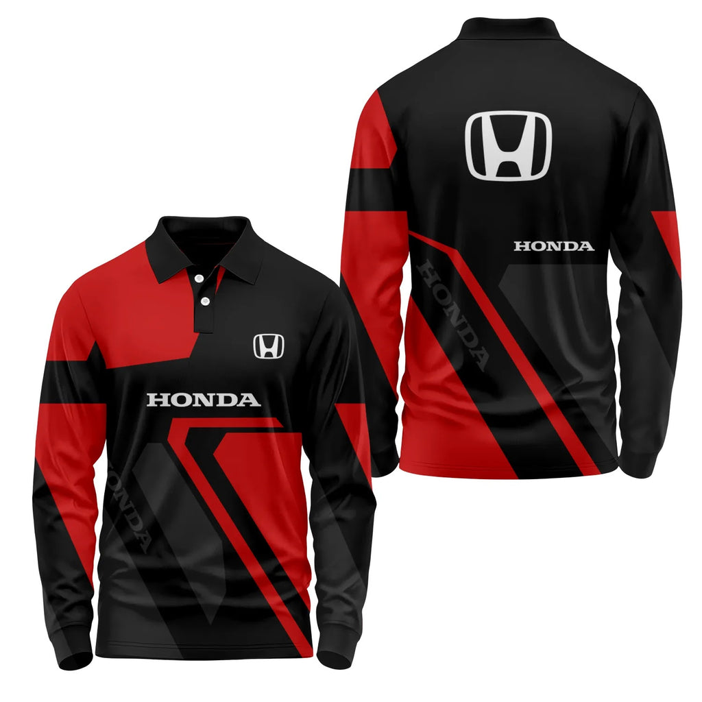 Honda Long Sleeve Polo SC117