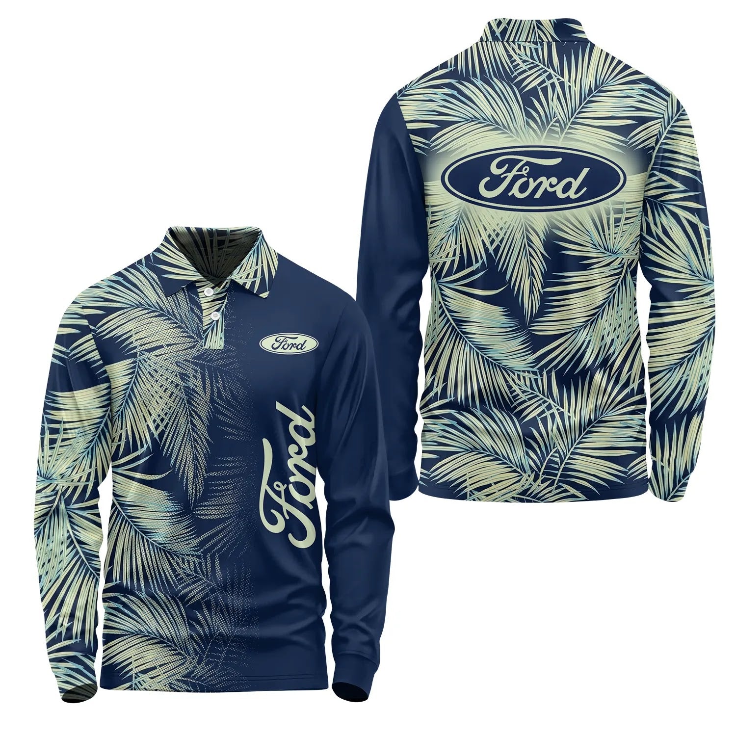 Ford Long Sleeve Polo SHW003