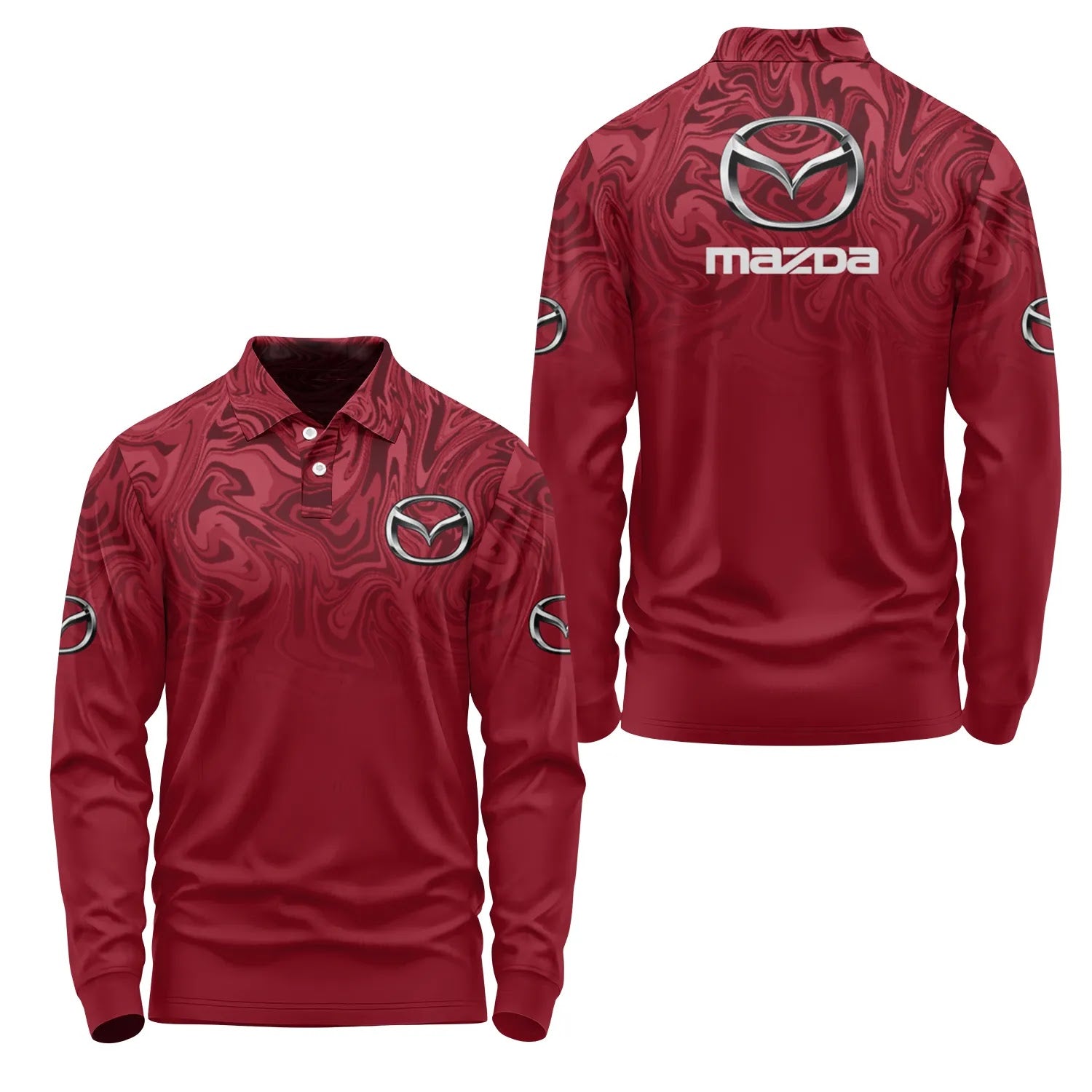 Mazda Long Sleeve Polo SC091