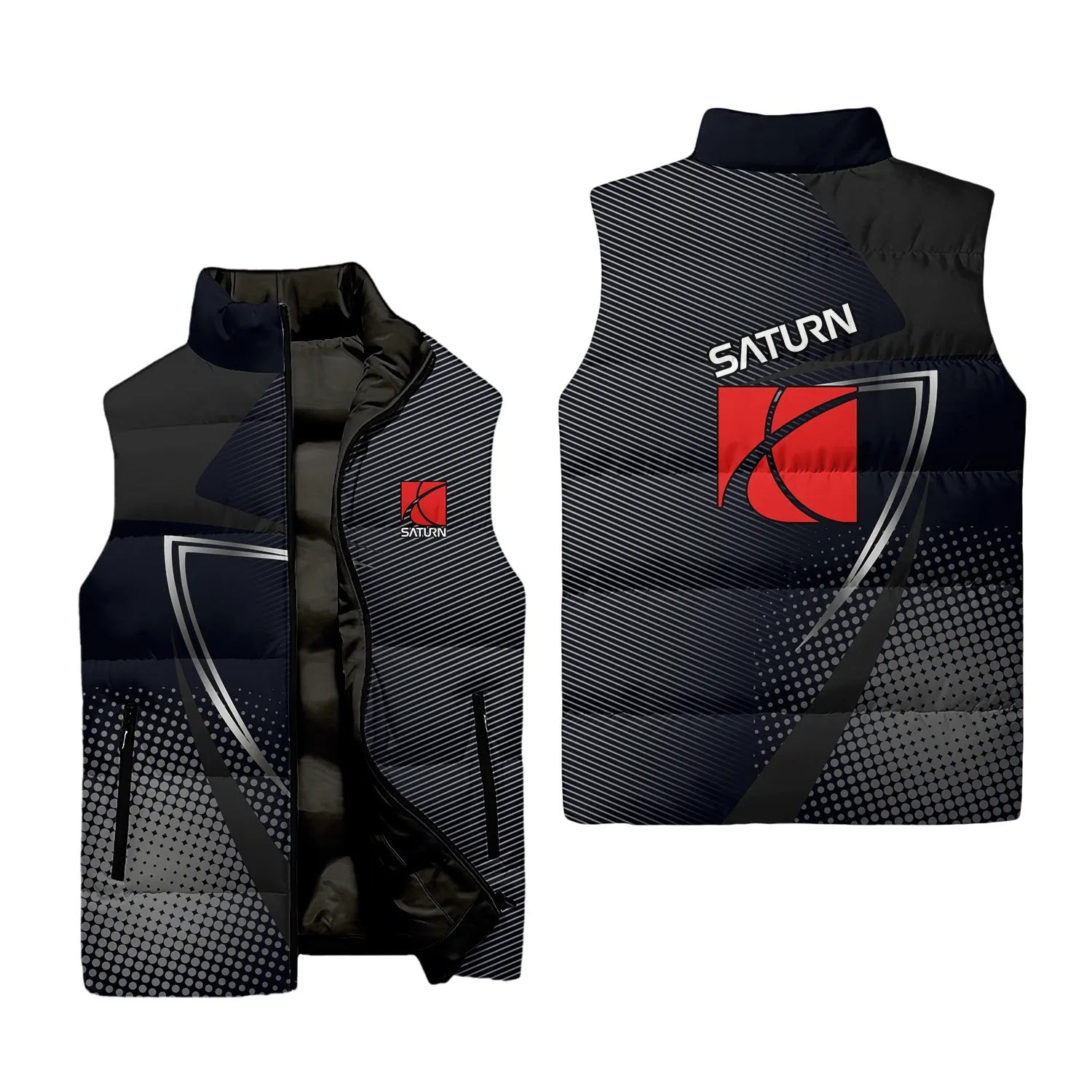 Saturn Sleeveless Puffer Jacket SC059