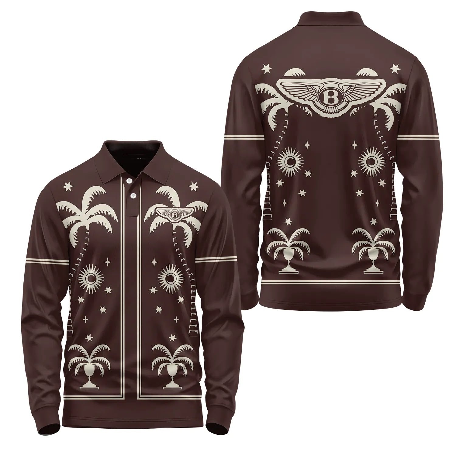 Bentley Long Sleeve Polo SHW066