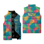 Cadillac Sleeveless Puffer Jacket SHW059